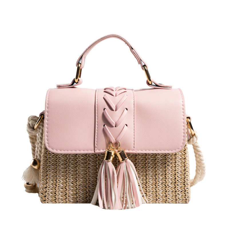 Straw Vintage Style Mini Bag