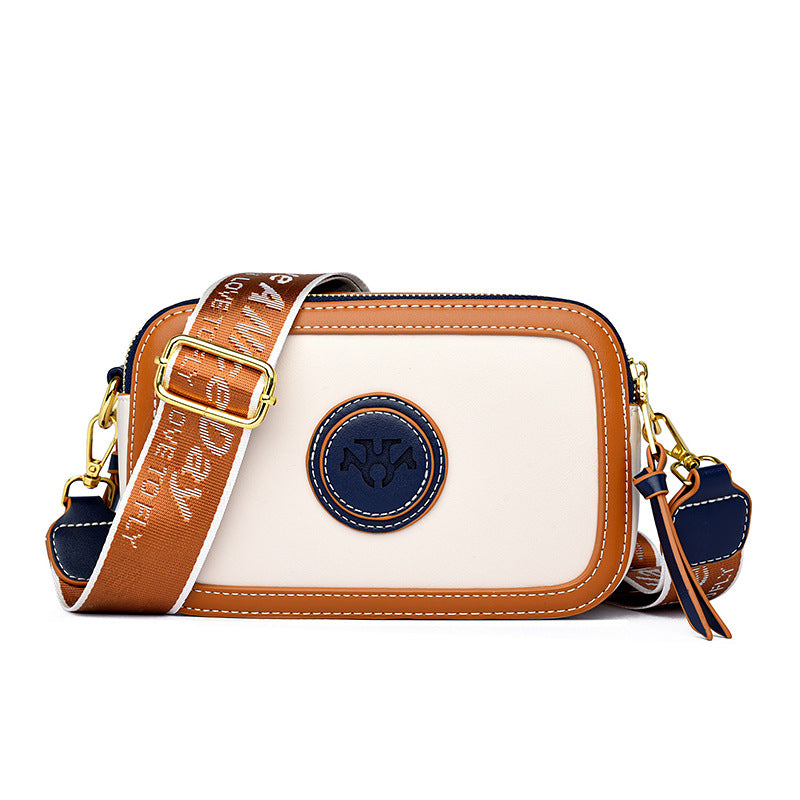 Leather Vintage Style Square Mini and Crossbody Bag
